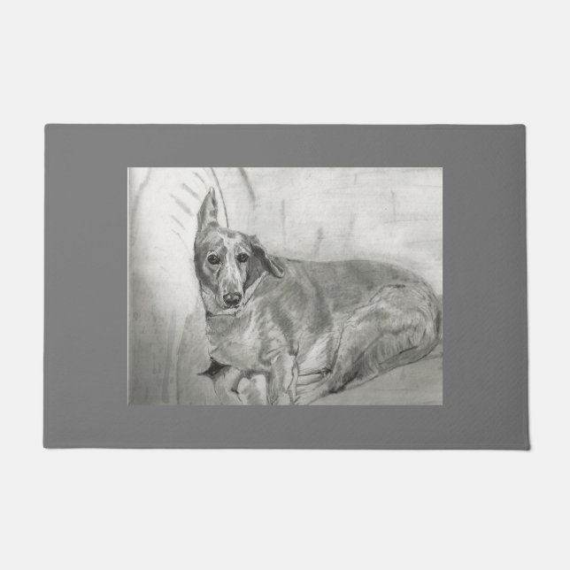 Belo tapete de porta (Frente)