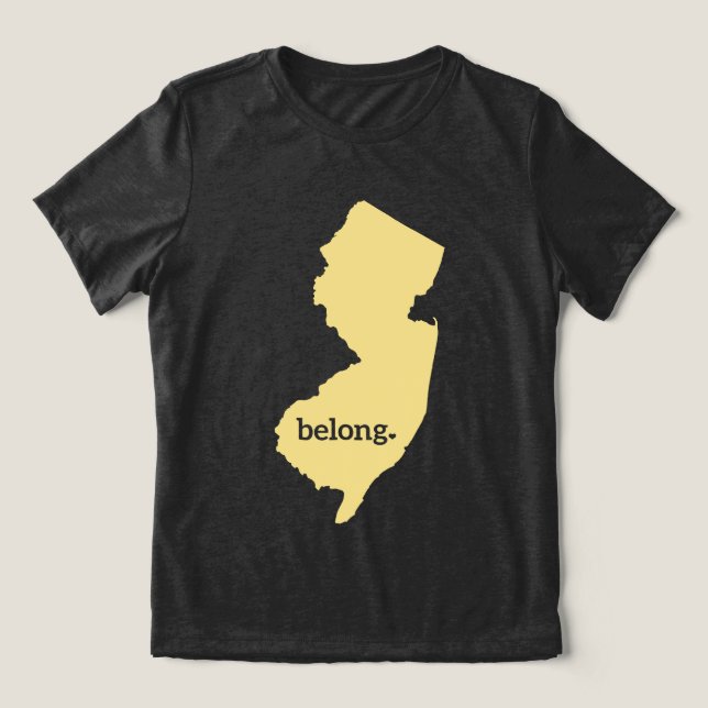 Belong No Orgulho Estadual De Nova Jersey (Design frontal)