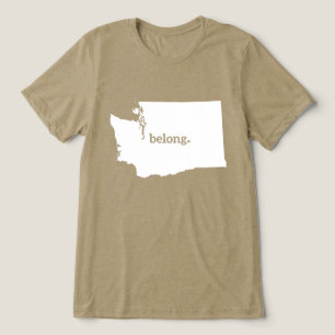 Belong Washington State Map, PNW
