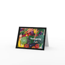 Belos desejos do Cartão de Saudação de Ação de Gra