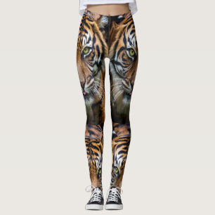 Belos leggings de tigre