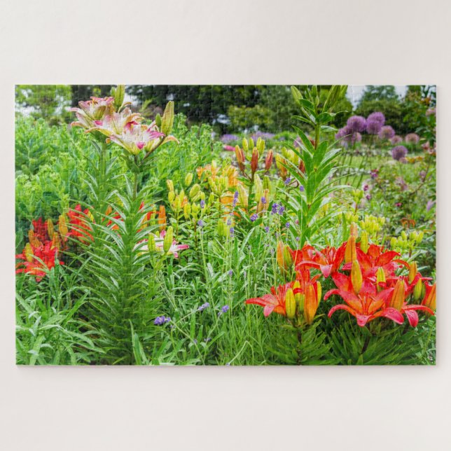 Belos Quebra-cabeça de flores selvagens (Horizontal)