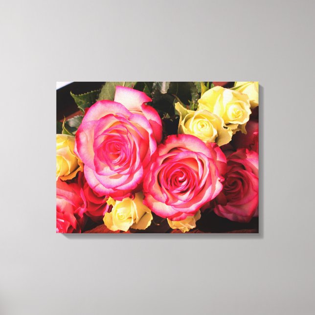 Belos Rosas de Canvas (Frente)
