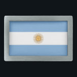 Belt Buckle com bandeira da Argentina<br><div class="desc">Adicione um toque do orgulho argentino ao seu guarda-roupa com a nossa fivela de cinto exclusiva com a bandeira da Argentina! Criada com muita atenção aos detalhes, esta fivela de cinto é mais do que um acessório funcional; é uma celebração do patrimônio e orgulho cultural argentino. O elegante design exibe...</div>