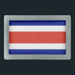 Belt Buckle com bandeira da Costa Rica<br><div class="desc">Adicione uma declaração ousada ao seu guarda-roupa com a nossa fivela de cinto exclusiva com a bandeira da Costa Rica! Feito com precisão, esta fivela de cinto é mais do que apenas um acessório funcional; é uma celebração do rico patrimônio e orgulho cultural da Costa Rica. O design vibrante mostra...</div>