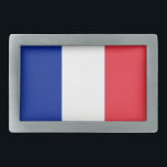 Belt Buckle com bandeira da França<br><div class="desc">Elevem sua coleção acessória com nossa fivela de correia exclusiva com a bandeira da França! Criada com muita atenção aos detalhes, esta fivela de cinto não é apenas um item funcional; é uma celebração da cultura e do patrimônio franceses. A vibrante design mostra com destaque a icônica bandeira francesa, fazer...</div>