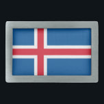 Belt Buckle com bandeira da Islândia<br><div class="desc">Melhore a sua roupa com esta fivela de correia com a bandeira da Islândia! Projetada para estilo e durabilidade, esta fivela patriótica mostra orgulhosamente as cores vibrantes da bandeira islandesa, fazer-a um acessório perfeito para aqueles que apreciam a herança da Islândia. Sua construção resistente garante um visto duradouro, enquanto o...</div>