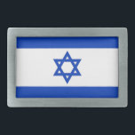 Belt Buckle com Bandeira de Israel<br><div class="desc">Adicione um toque de orgulho israelita à sua roupa com a nossa fivela de cinto exclusiva com a bandeira de Israel! Feito com atenção aos detalhes, esta fivela de cinto é mais do que funcional; é uma celebração do patrimônio israelense e do orgulho nacional. O design ousado mostra orgulhosamente os...</div>