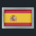 Belt Buckle com Sinalizador de Espanha<br><div class="desc">Melhore seu estilo com nossa fivela de correia com a bandeira da Espanha! Esta fivela de cinta que pega os olhos combina moda e patriotismo, mostrando orgulhosamente as cores vibrantes da bandeira espanhola. É o acessório perfeito para qualquer pessoa que queira expressar seu amor pela Espanha enquanto adiciona um talento...</div>