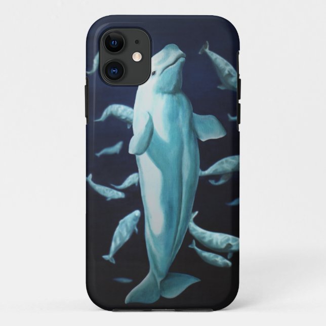 Beluga Whale iPhone5 Case Whale Smartphone Capas (Verso)