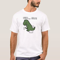 Bem, engraçadinho em rex camisa Roupa dos dinossau