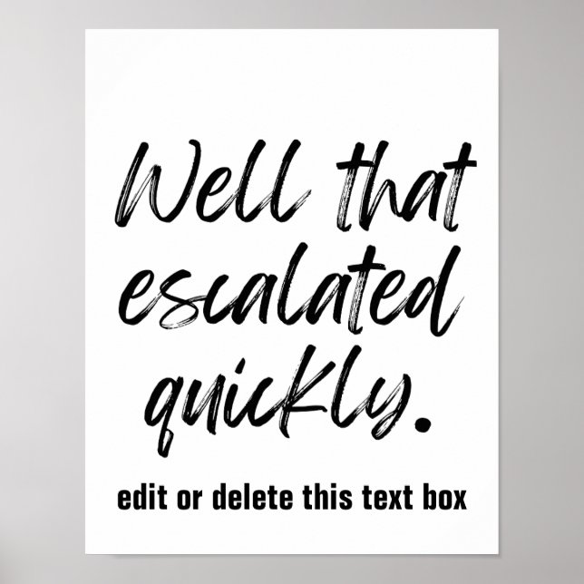 Bem, isso aumentou rapidamente - impressão persona (Frente)