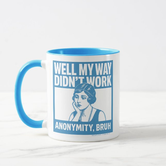 Bem, meu jeito não funcionou - Feminino - Caneca (Esquerda)
