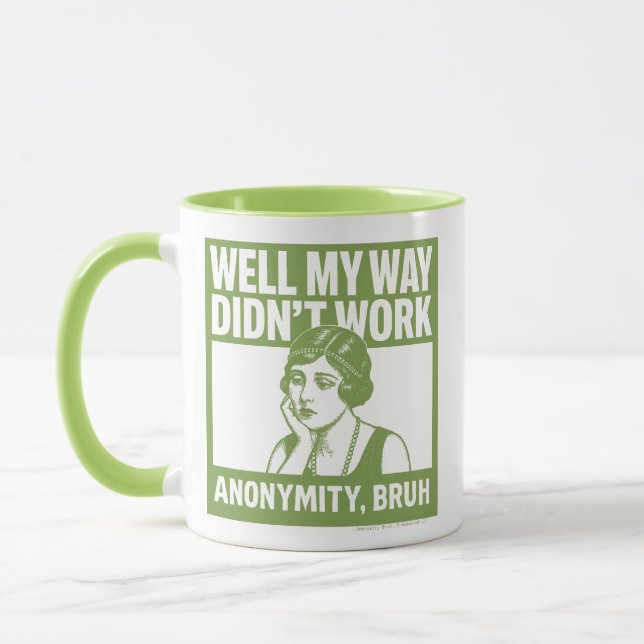 Bem, meu jeito não funcionou - Feminino - Caneca (Esquerda)