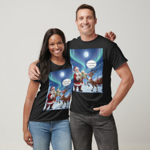 Bem Rudolph? Camiseta de Natal AI Usada