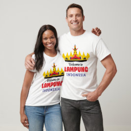 Bem-vindo à camiseta de Lampung