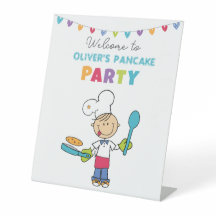 Bem-vindo à Festa de Panquecas – Personalizado par