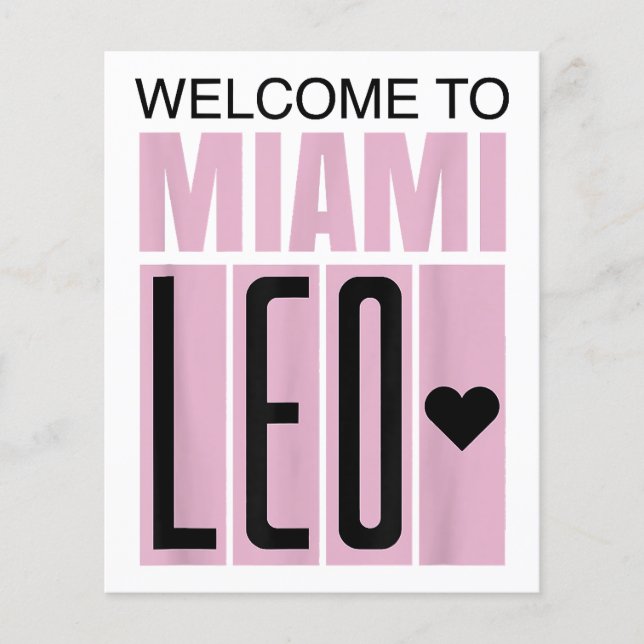 Bem-vindo a Miami Leo 10 - GOAT (Frente)