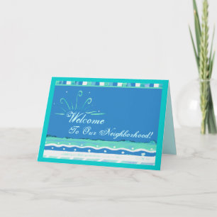Bem-Vindo À Nossa Vizinhança! Cartão