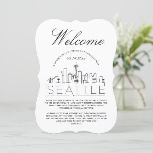 Bem-vindo a Seattle Convite para apresentação