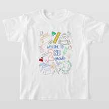Bem-vindo à segundo Camisa Doodal de Volta à Escol