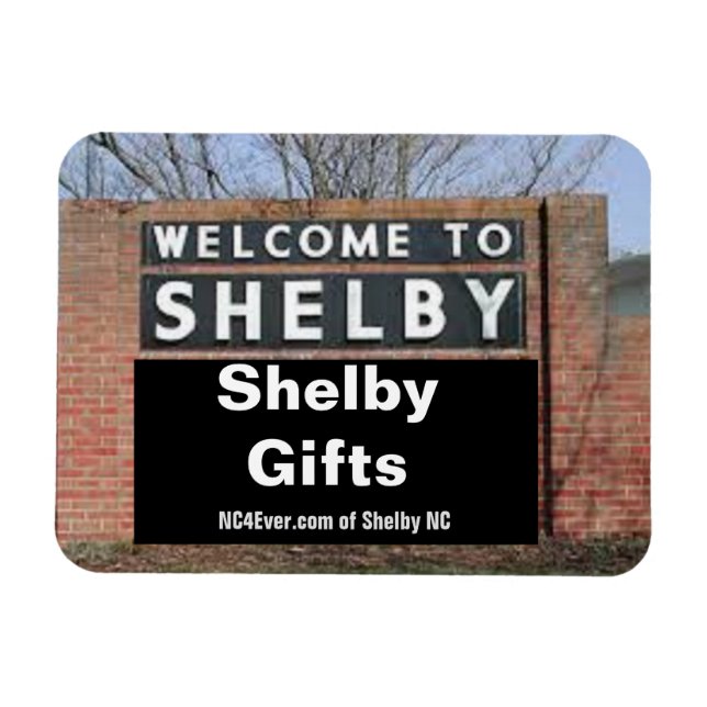 BEM-VINDO A SHELBY Shelby Oferece ímã flexível (Horizontal)