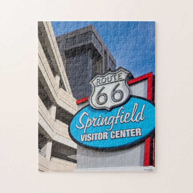 Bem-Vindo A Springfield Jigsee Quebra-cabeça (Vertical)