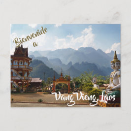 Bem-vindo a Vang Vieng, cartão postal do Laos