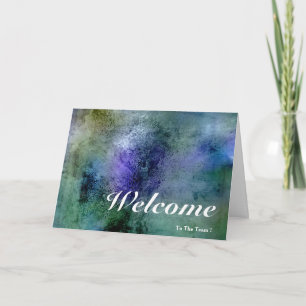 Bem-Vindo Ao Cartão De Equipe