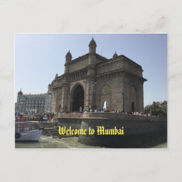 Bem-vindo ao cartão postal de Mumbai
