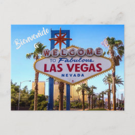 Bem-vindo ao cartão postal Las Vegas USA