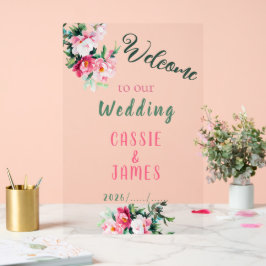 Bem-vindo ao Casamento Floral de Peônia em Aquarel
