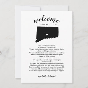 Bem-vindo ao Connecticut Wedding Letter & Itinerar