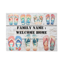 Bem-vindo ao lar fora do tapete de porta frontal