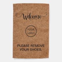 Bem-vindo ao lar Remova seus Calçados