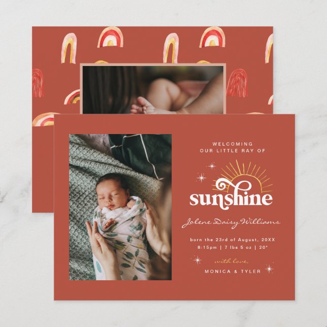 Bem-vindo ao Mundo | | Raio de Nascimento do Sol (Frente/Verso)