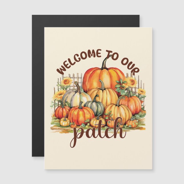 Bem-Vindo Ao Nosso Patch (Frente/Verso)