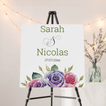 Bem-vindo ao nosso quadro de espuma de casamento