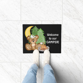 Bem-vindo ao nosso tapete de porta de camper