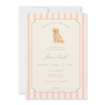 Bem-vindo ao novo amiguinho Retriever Dourado Rosa