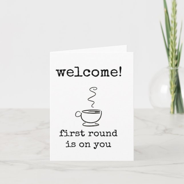 Bem-vindo ao novo cartão de funcionário (Frente)