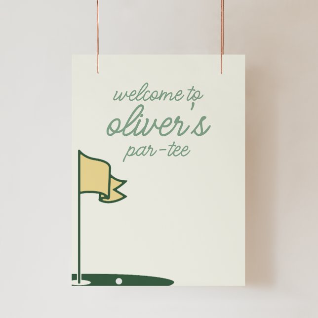 Bem-vindo ao Par-Tee Sign Poster (Criador carregado)