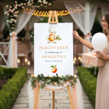 Bem-vindo ao Patozinho Peachy Keen Baby Shower 