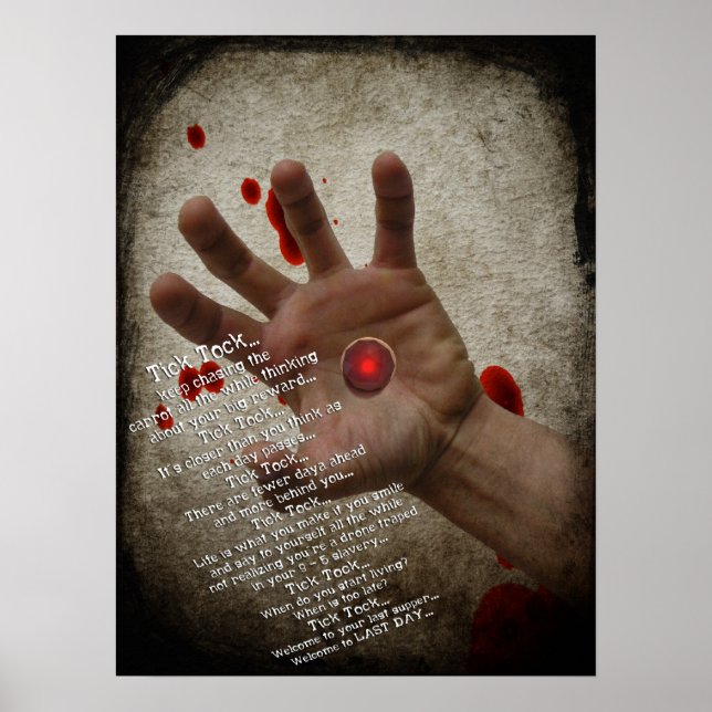 Bem-vindo ao Poster do último dia (Frente)