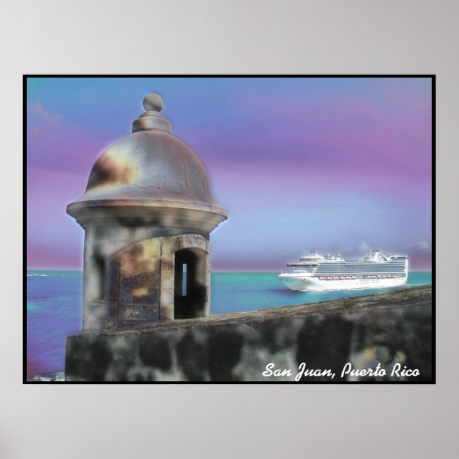 Bem-vindo ao San Juan Poster (Frente)