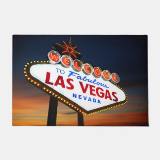 Bem-vindo ao tapete de porta de Las Vegas