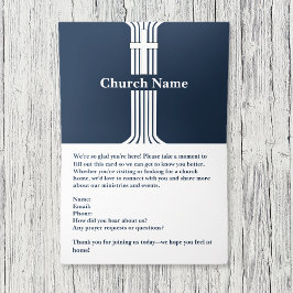 Bem-vindo aos nossos Cartões de Conexão da Igreja