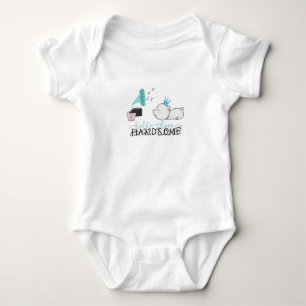 "Bem-Vindo Belíssimo" Body de Jersey para Bebê 0-2