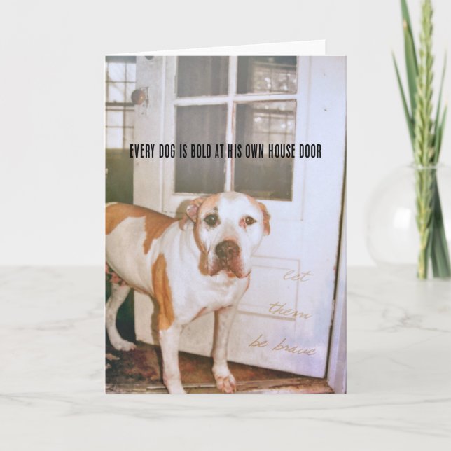 BEM-VINDO Cartão de Saudação (Frente)