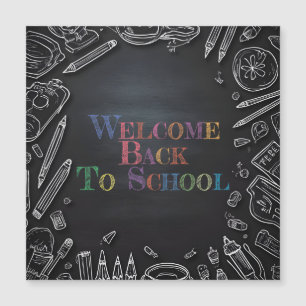 Bem-vindo de volta à escola - Ano novo da escola